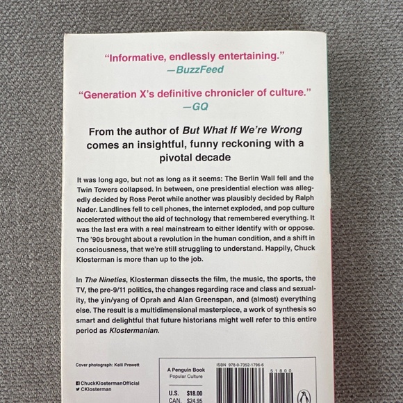 The Nineties by Chuck Klosterman - Picture 2 of 2